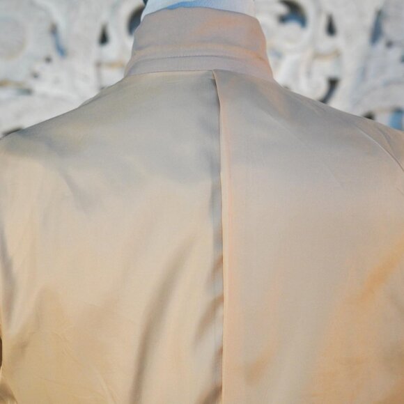 Men’s Beige Blazer Jacket - Size 46 (Large/XL), Modern Fit, Single Breasted - Picture 9 of 10